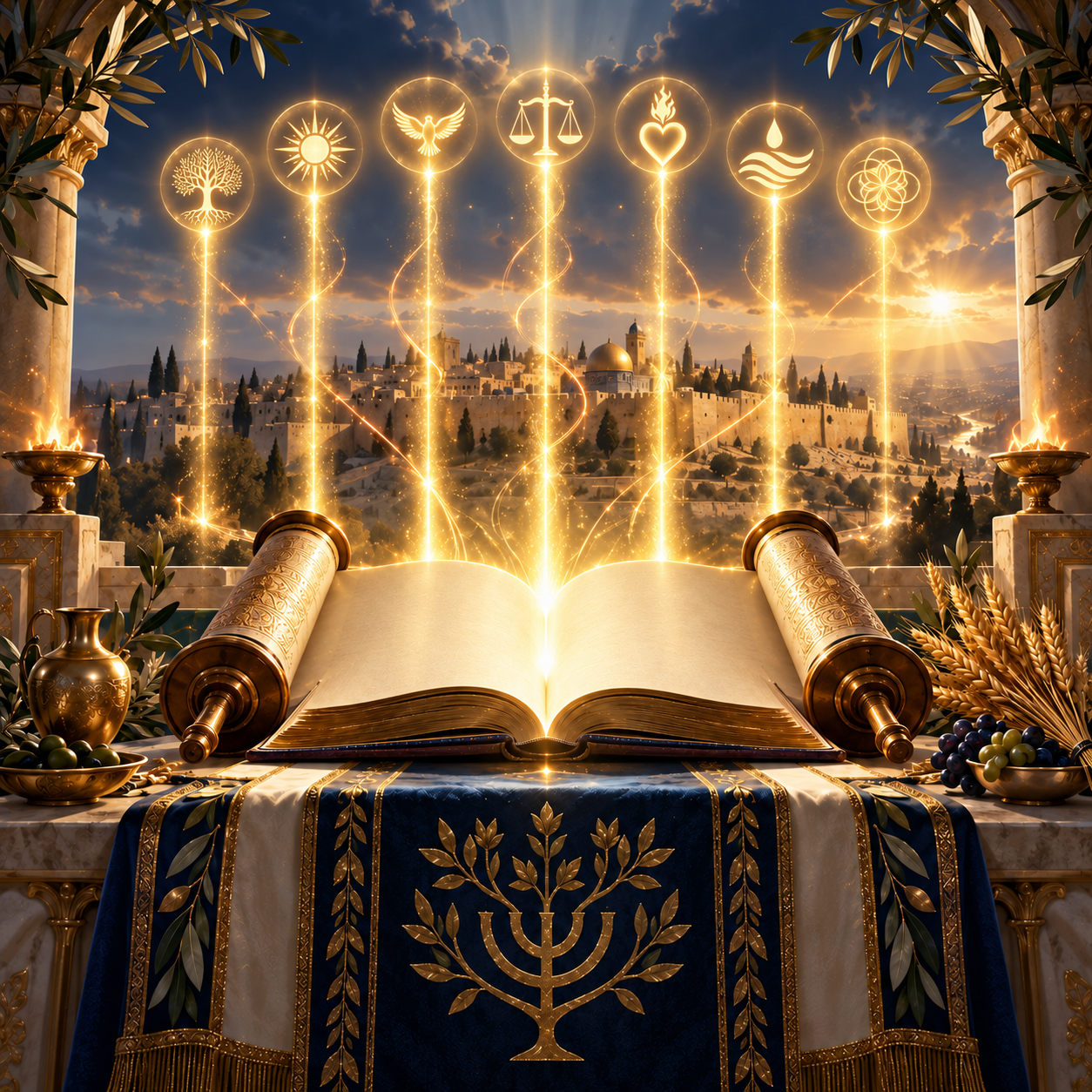 Las 7 Leyes Espirituales Hebreas