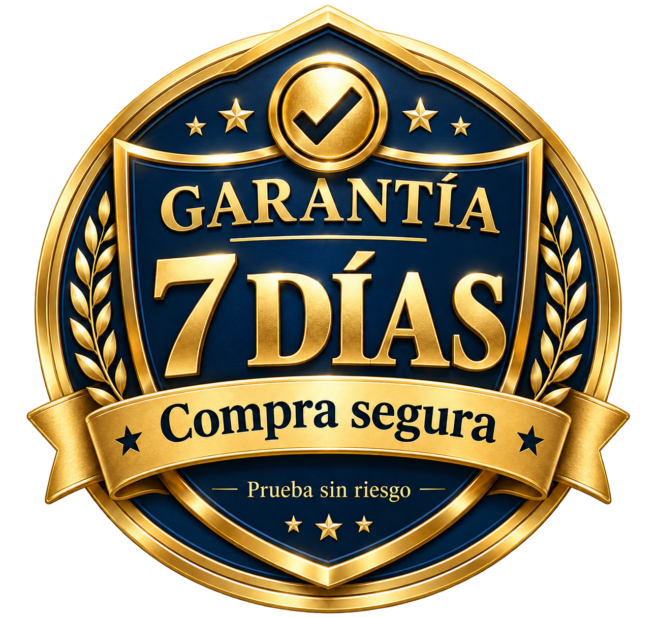 Garantía de 7 días — Compra segura, prueba sin riesgo